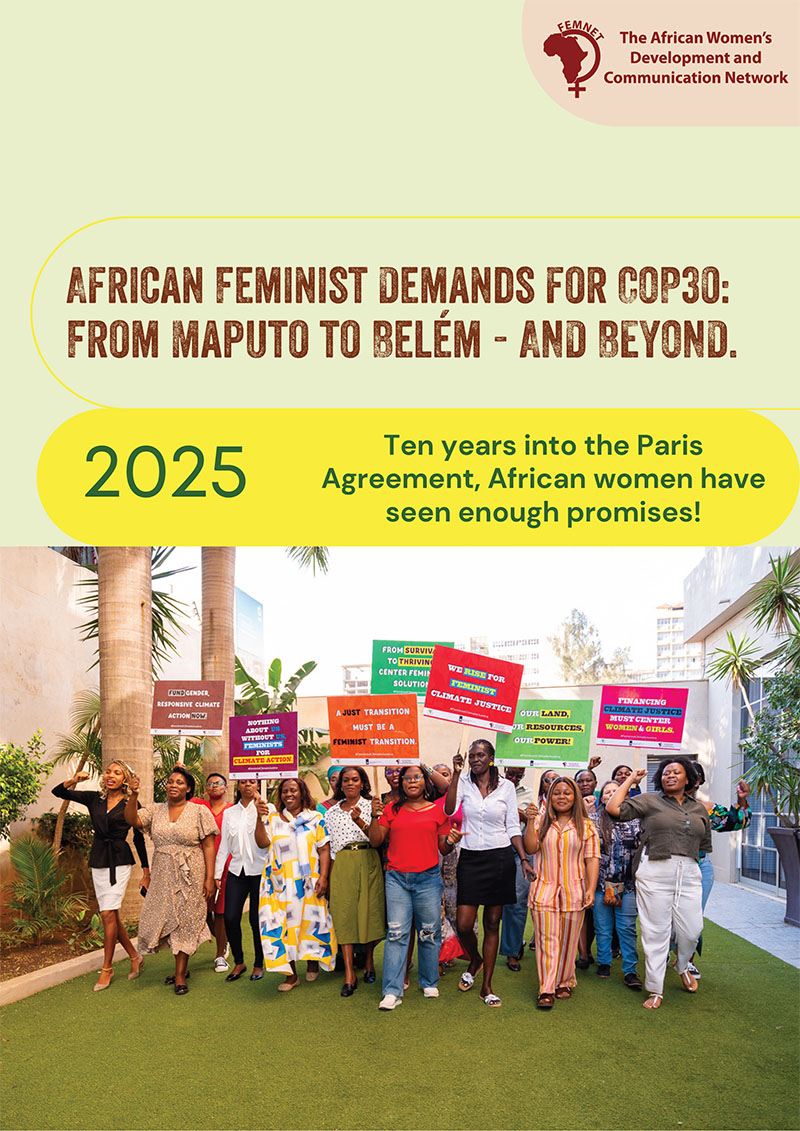 African Feminist Demands for COP30: From Maputo to Belem – and Beyond