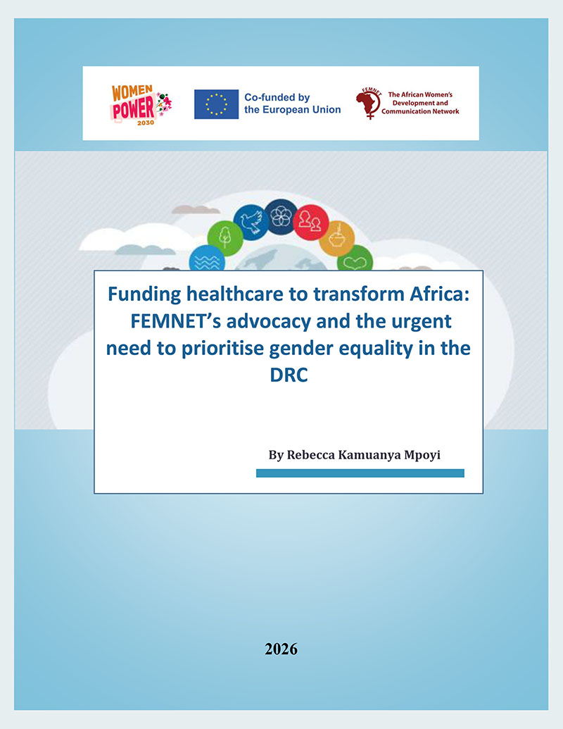 Funding healthcare to transform Africa:  FEMNET’s advocacy and the urgent need to prioritise gender equality in the DRC