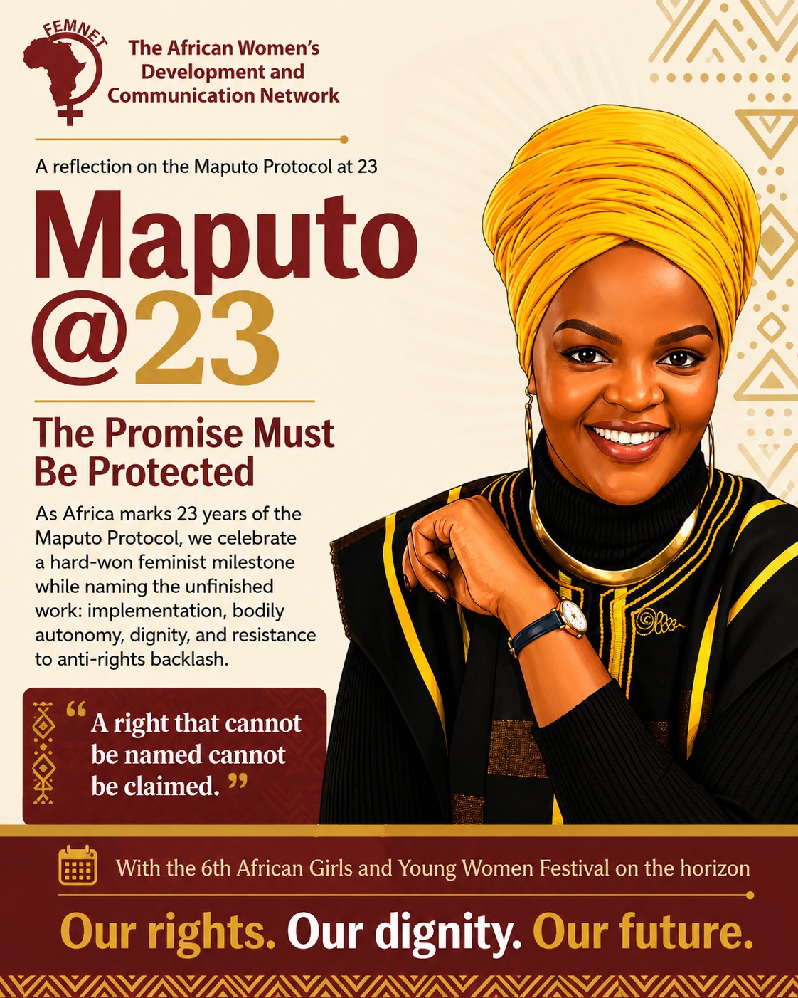 Maputo@ 23: The Promise Must Be Protected