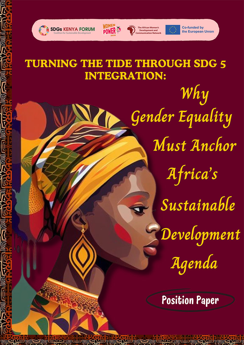 Turning the Tide through SDG5 Integration – Position Paper