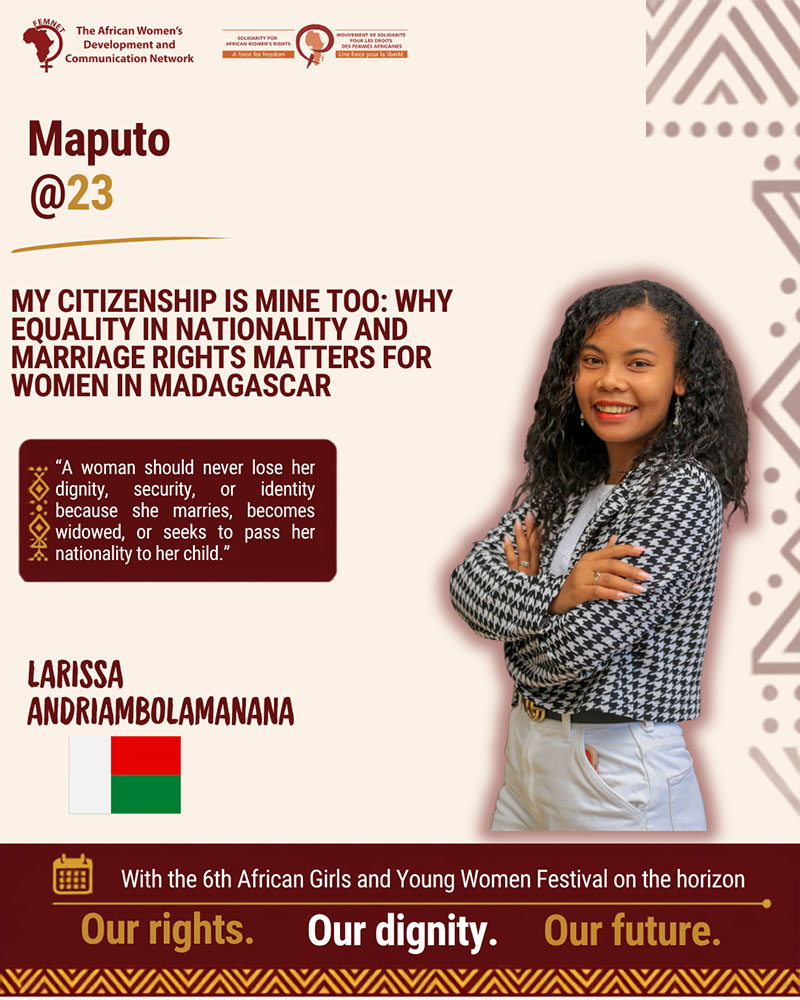 My Citizenship Is Mine Too: Why Equality in Nationality and Marriage Rights Matters for Women in Madagascar