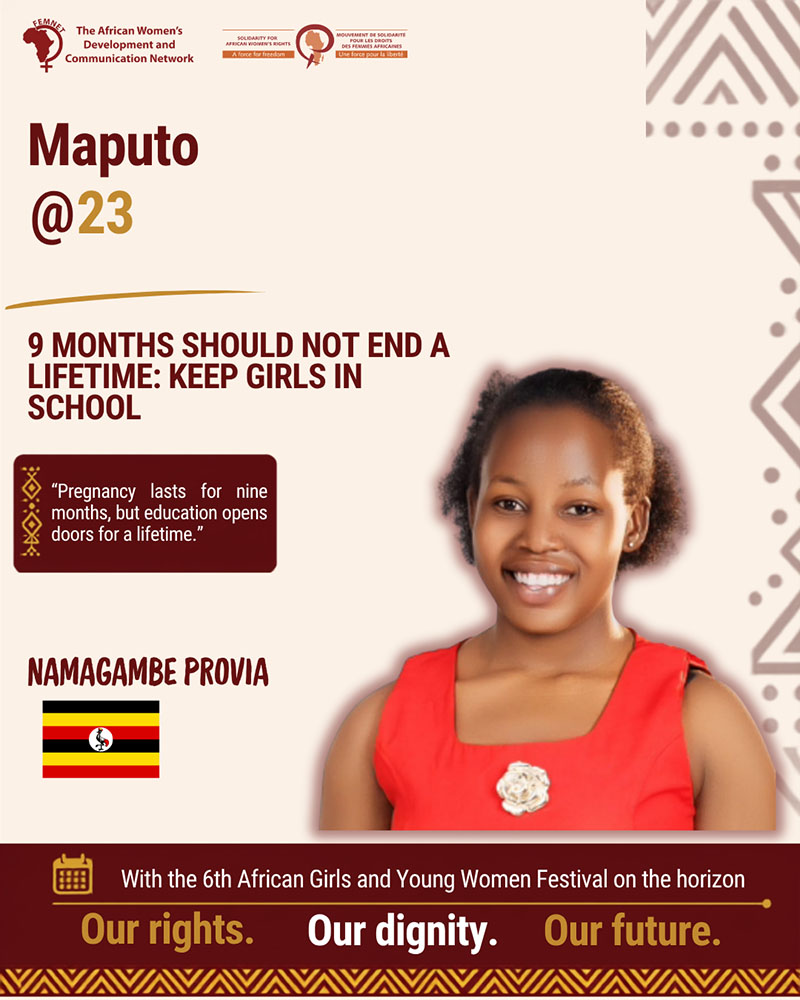 9 Months Should not End a Lifetime: Keep Girls in School