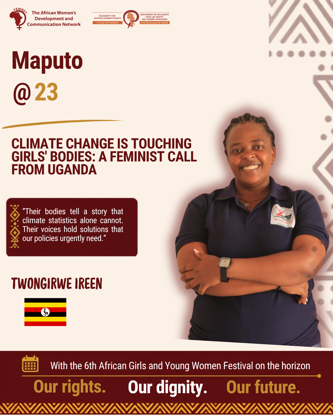 Climate Change Is Touching Girls’ Bodies: A Feminist Call from Uganda