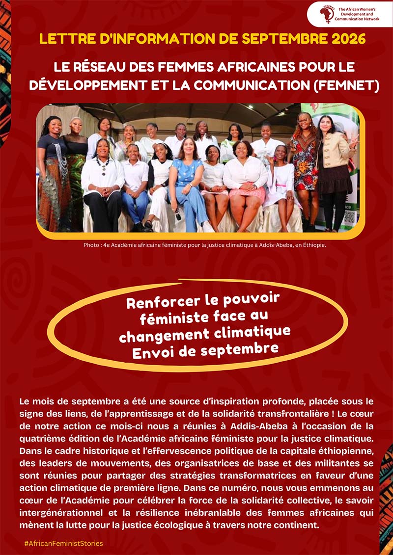 Bulletin de Septembre 2026